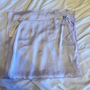 Aritzia lavender Wrap Skirt
